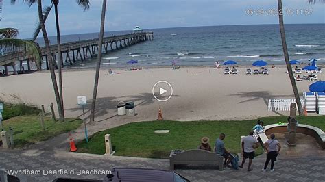 deerfield beach wyndham webcam|Livestream Cameras 